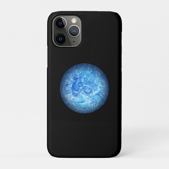 Ruhige Tide Fluid Art Handyhülle Case-Mate iPhone Hülle (Rückseite)