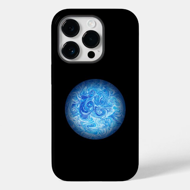 Ruhige Tide Fluid Art Handyhülle Case-Mate iPhone Hülle (Rückseite)
