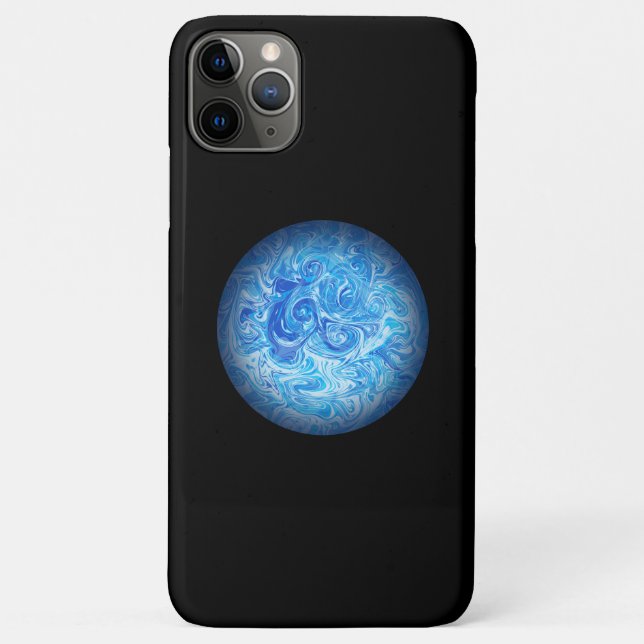 Ruhige Tide Fluid Art Handyhülle Case-Mate iPhone Hülle (Rückseite)