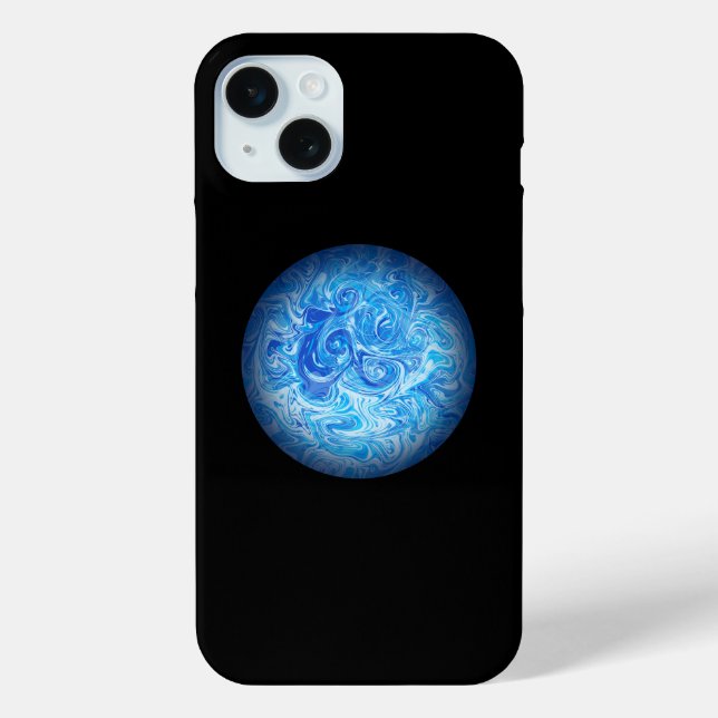 Ruhige Tide Fluid Art Handyhülle Case-Mate iPhone Hülle (Rückseite)