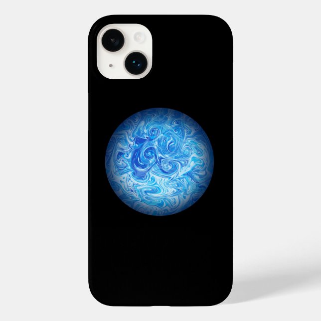 Ruhige Tide Fluid Art Handyhülle Case-Mate iPhone Hülle (Rückseite)