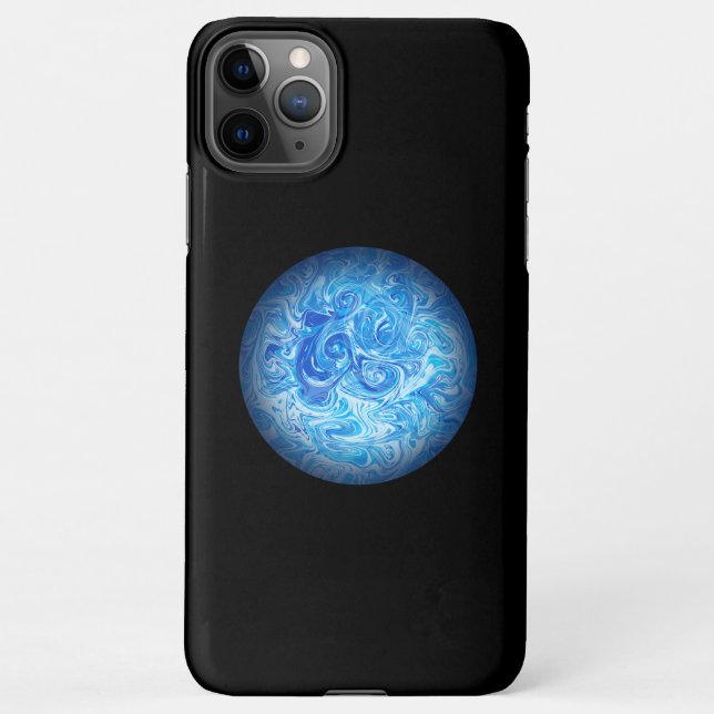 Ruhige Tide Fluid Art Phone Case iPhone 11 Hülle (Rückseite)