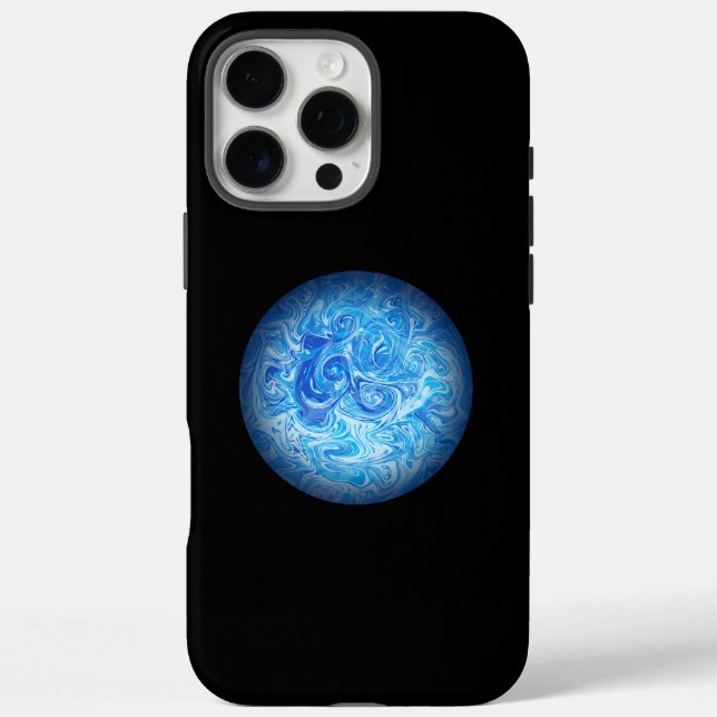 Ruhige Tide Fluid Art Phonehülle Case-Mate iPhone Hülle (Rückseite)