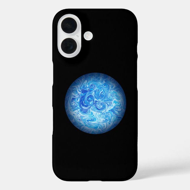 Ruhige Tide Fluid Art Telefonhülle Case-Mate iPhone Hülle (Rückseite)