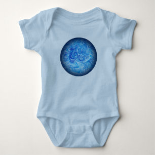 Ruhige Tide Ozean Welt Kinder & Baby Kunst Strampler