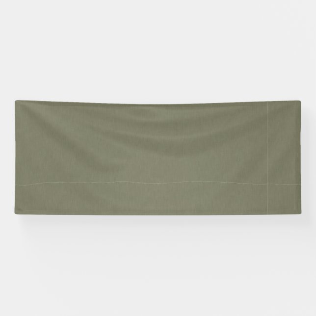 Ruhige und einfache olivgrüne texturierte Hintergr Banner (Horizontal)
