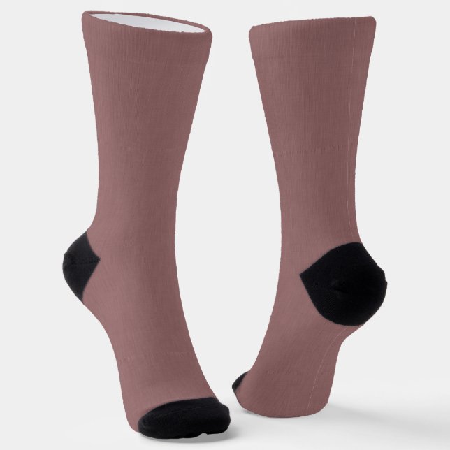 Ruhige und einfache rosa texturierte Hintergrund  Socken (Gewinkelt)