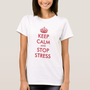 RUHIGE UND STEUERELEMENTE behalten - personalisier T-Shirt