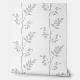 Ruhige Wachstumsreaktionen M Gray Silhouette Tapete