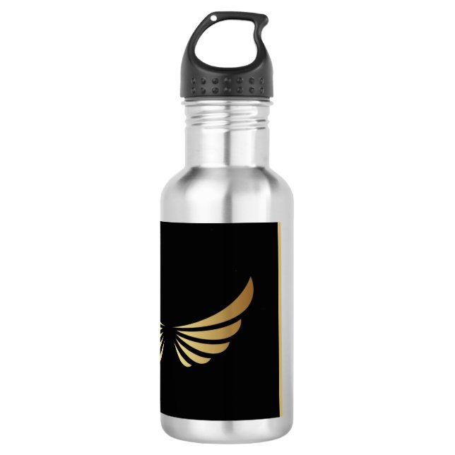 Ruhige Wasserflasche Edelstahlflasche (Vorderseite)