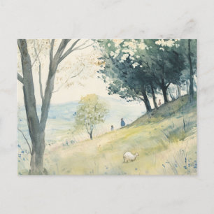 ruhige Weide Postkarte
