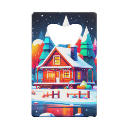 Ruhige Weihnachten Geldbeutel Flaschenöffner