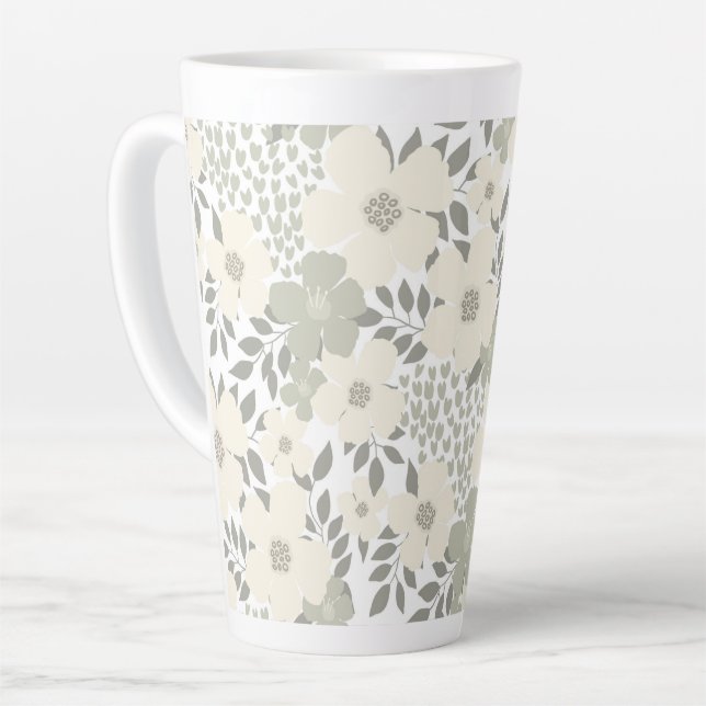 Ruhige Wiese Milchtasse (Linke Ecke)