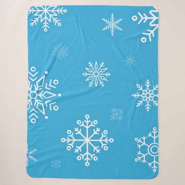 Ruhige Winterstimmung Sherpadecke (Vorderseite)