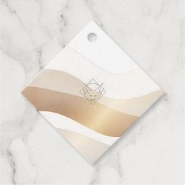 Ruhige Wüstenwellen mit Fennec Essence | Minimal S Geschenkanhänger