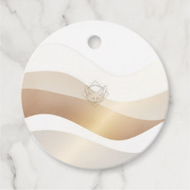 Ruhige Wüstenwellen mit Fennec Essence | Minimal S Geschenkanhänger