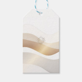 Ruhige Wüstenwellen mit Fennec Essence | Minimal S Geschenkanhänger