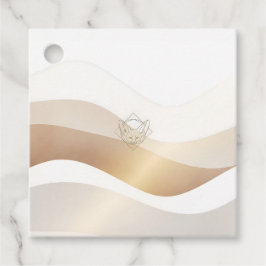 Ruhige Wüstenwellen mit Fennec Essence | Minimal S Geschenkanhänger