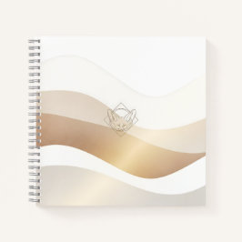 Ruhige Wüstenwellen mit Fennec Essence | Minimal S Notizbuch