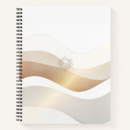 Ruhige Wüstenwellen mit Fennec Essence | Minimal S Notizbuch