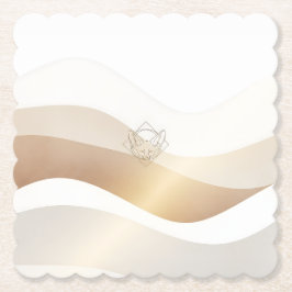 Ruhige Wüstenwellen mit Fennec Essence | Minimal S Untersetzer
