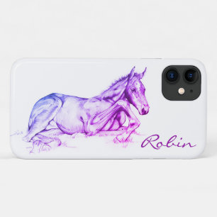 Ruhige Zeit (lila) Case-Mate iPhone Hülle