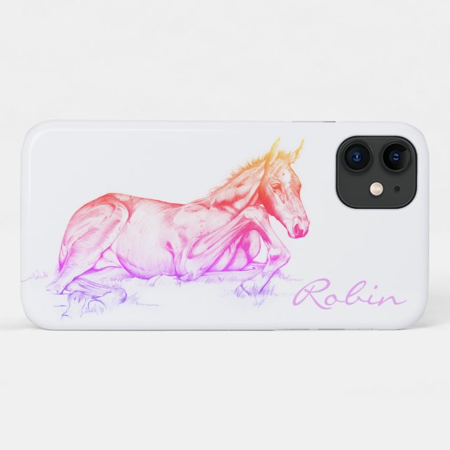 Ruhige Zeit (Regenbogen) Case-Mate iPhone Hülle (Rückseite (Horizontal))