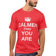 Ruhiger als Sie seien Sie