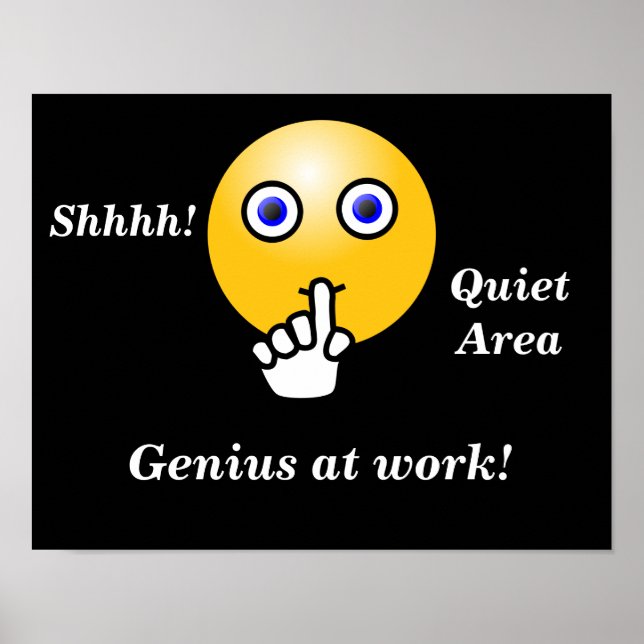 Ruhiger Bereich — Poster Art (Vorne)