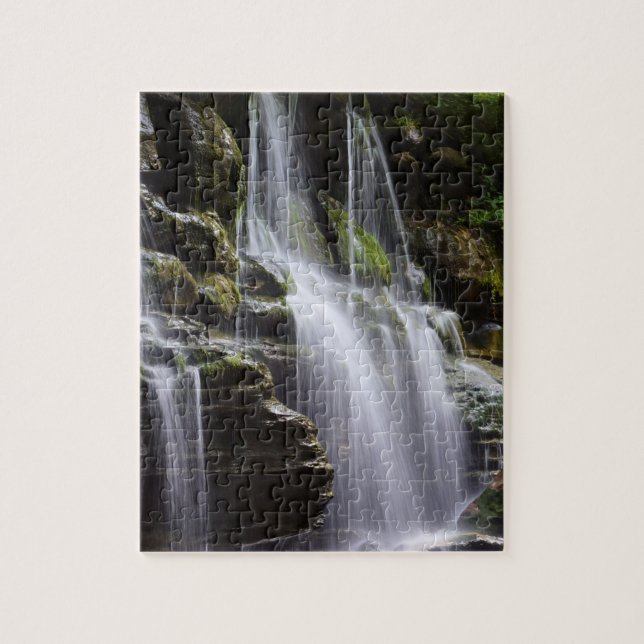 Ruhiger erfrischender Wasserfall - 8 x 10 Zoll Puzzle (Vertikal)