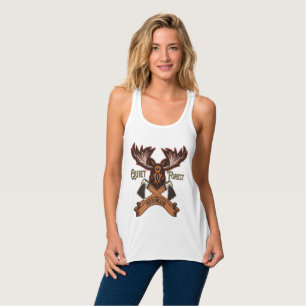 Ruhiger Forest Motorclub, einfach und cool Tank Top