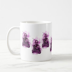 Ruhiger Geist unausgeglichen Kaffeetasse