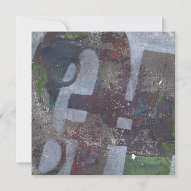 Ruhiger geometrischer Gelprint in Mist-Optik (Vorderseite)