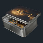 Ruhiger, goldener Buddha in sanftem Licht Puzzle<br><div class="desc">Eine prächtige,  goldene Buddha-Statue steht ruhig und hält eine Lotus-Blume. Seine komplizierten Details glimmern vor einem Hintergrund von strahlendem Licht und schaffen ein friedliches Ambiente,  das Reflexion und Meditation einlädt.</div>