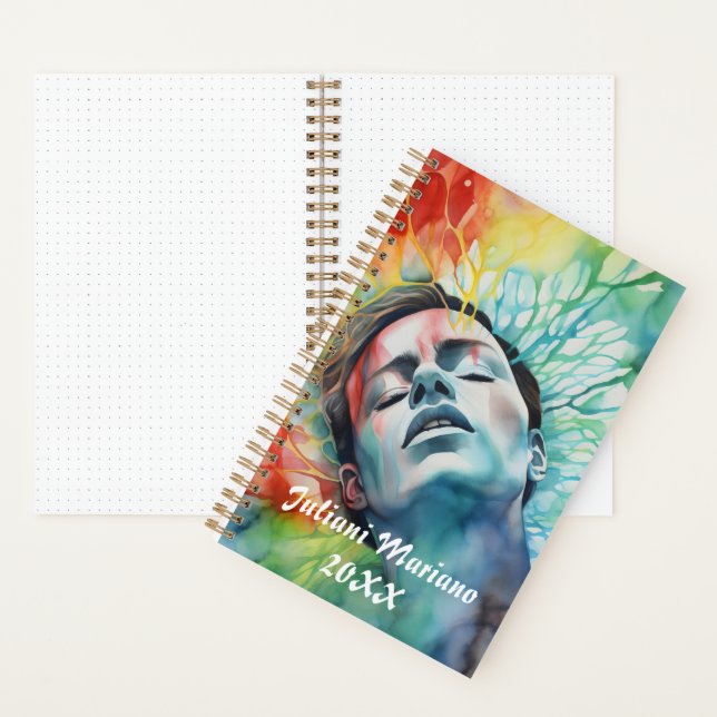 Ruhiger Individuelle Name Notizbuch (Innen)