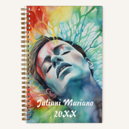 Ruhiger Individuelle Name Notizbuch