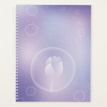 Ruhiger Lotus-Hardcover-Tagesplaner