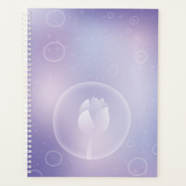 Ruhiger Lotus-Hardcover-Tagesplaner Planer
