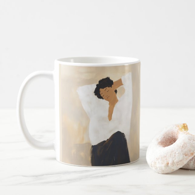ruhiger Moment Kaffeetasse (Mit Donut)