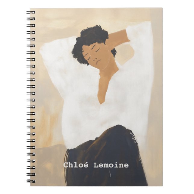 ruhiger Moment Notizblock (Vorderseite)