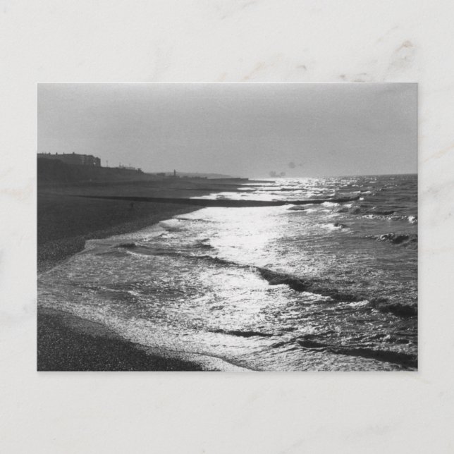 ruhiger Morgen Postkarte (Vorderseite)