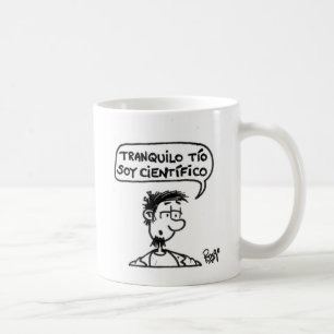 Ruhiger Onkel bin ich Científico. Tasse