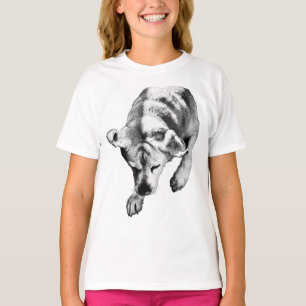 Ruhiger Pfeil - Overhead-Labrador T-Shirt