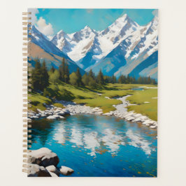 Ruhiger See im Gebirge Planer