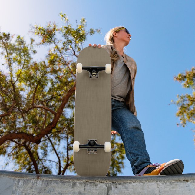 Ruhiger und einfacher brauner texturierter Hinterg Skateboard (Außenbereich 1)