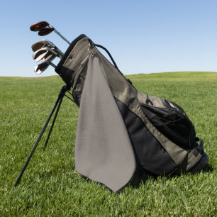 Ruhiger und einfacher visueller violetter texturie golfhandtuch