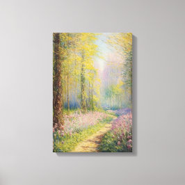 Ruhiger Wald Leinwanddruck