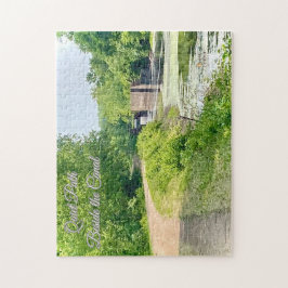 Ruhiger Weg neben dem Kanal Puzzle