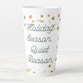 Ruhiger Winterbecher – Cozy Minimal Design Milchtasse
