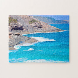 Ruhiges blaues Meer sanfte Wellen rauschendes Klip Puzzle